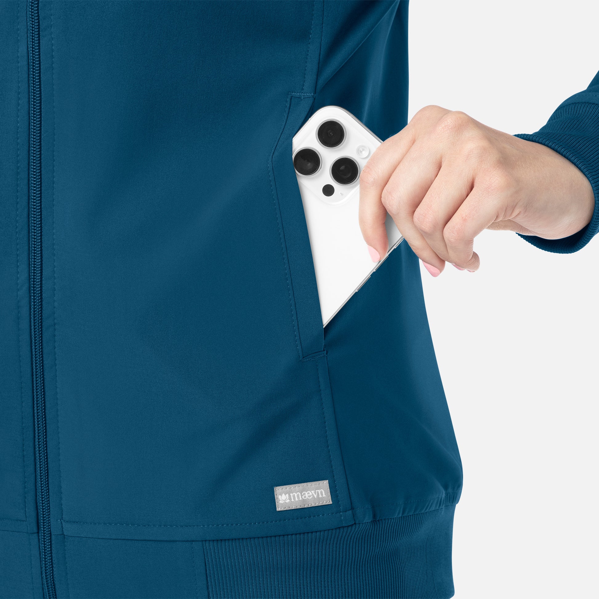 Maevn Momentum Womens Full Zip Bomber Jacket product image 12