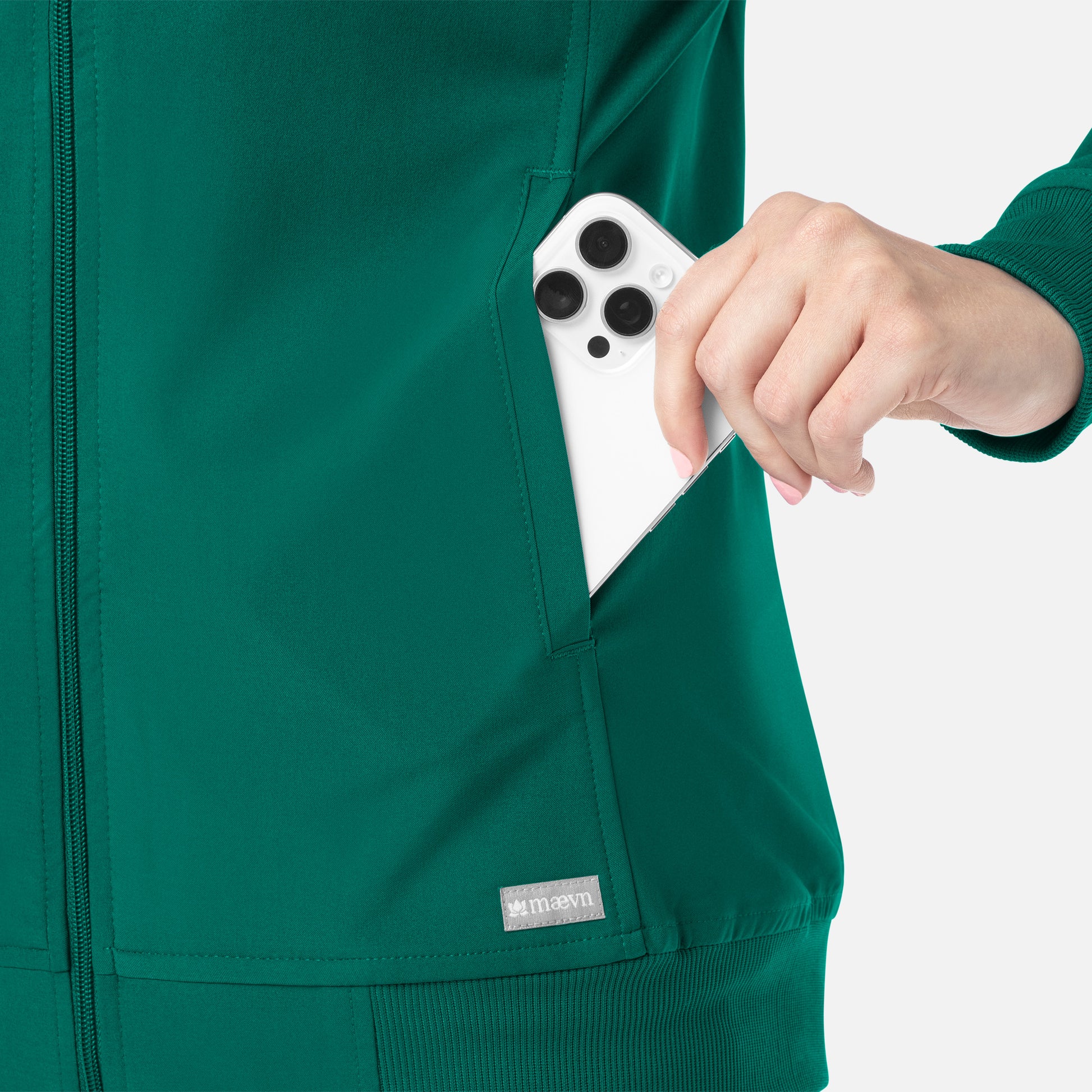 Maevn Momentum Womens Full Zip Bomber Jacket product image 20
