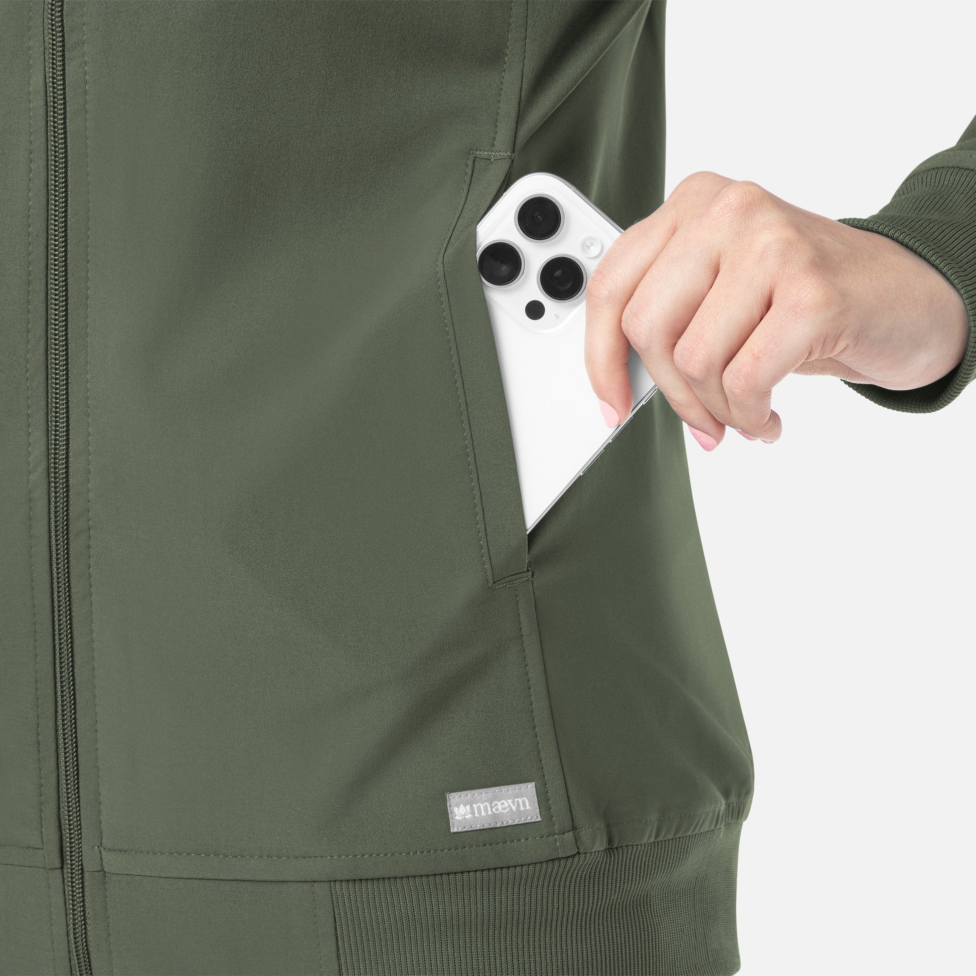 Maevn Momentum Womens Full Zip Bomber Jacket product image 28