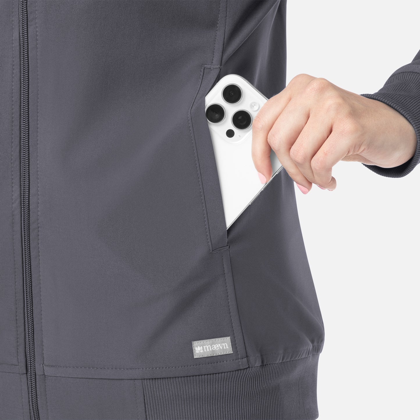 Maevn Momentum Womens Full Zip Bomber Jacket product image 32